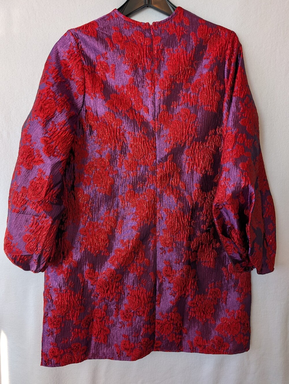 Tuckernuch Hyacinth House Floral Jacquard Mini Dress - Picture 5 of 12